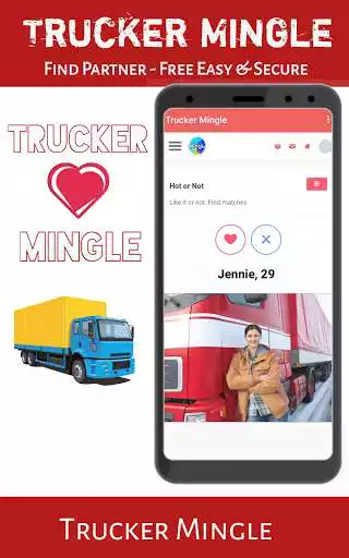 Play Trucker Mingle as an online game Trucker Mingle with UptoPlay