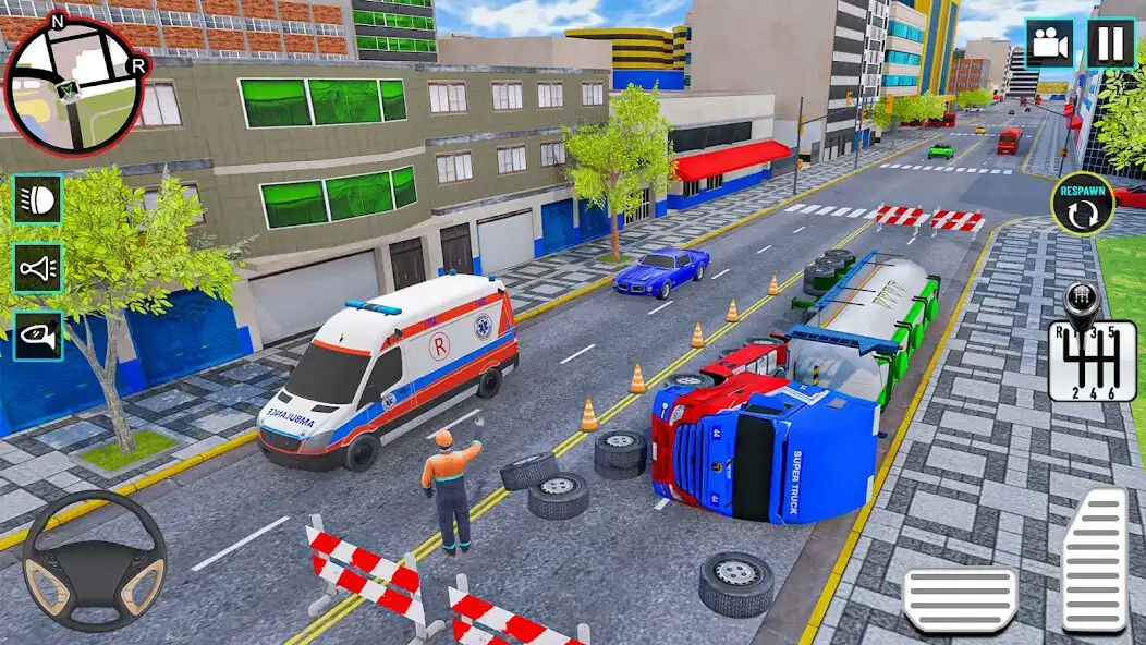 Play Truck Euro Simulator Games as an online game Truck Euro Simulator Games with UptoPlay