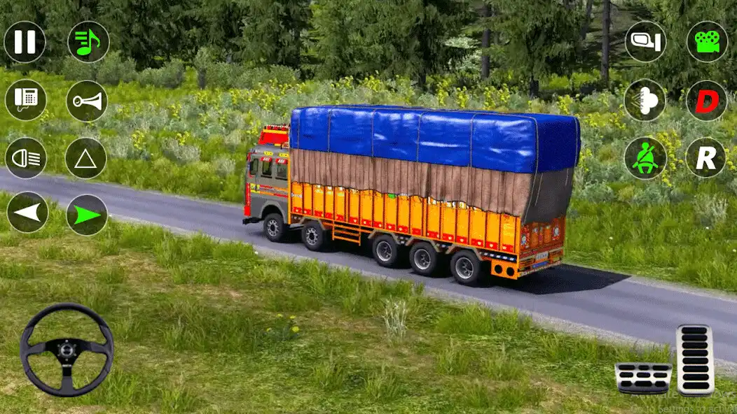 Play Truck Game: Indian Cargo Truck as an online game Truck Game: Indian Cargo Truck with UptoPlay