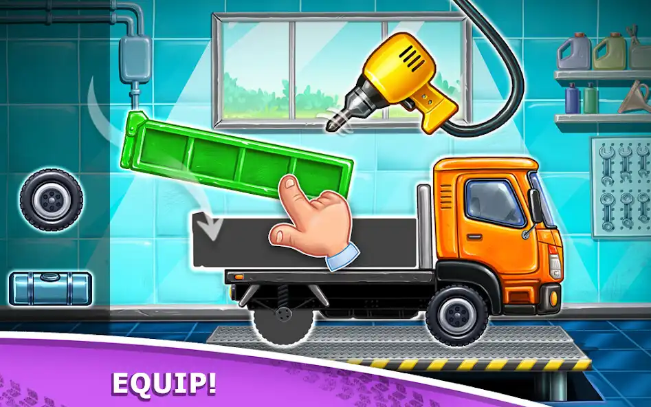 Play Truck games - build a house  and enjoy Truck games - build a house with UptoPlay