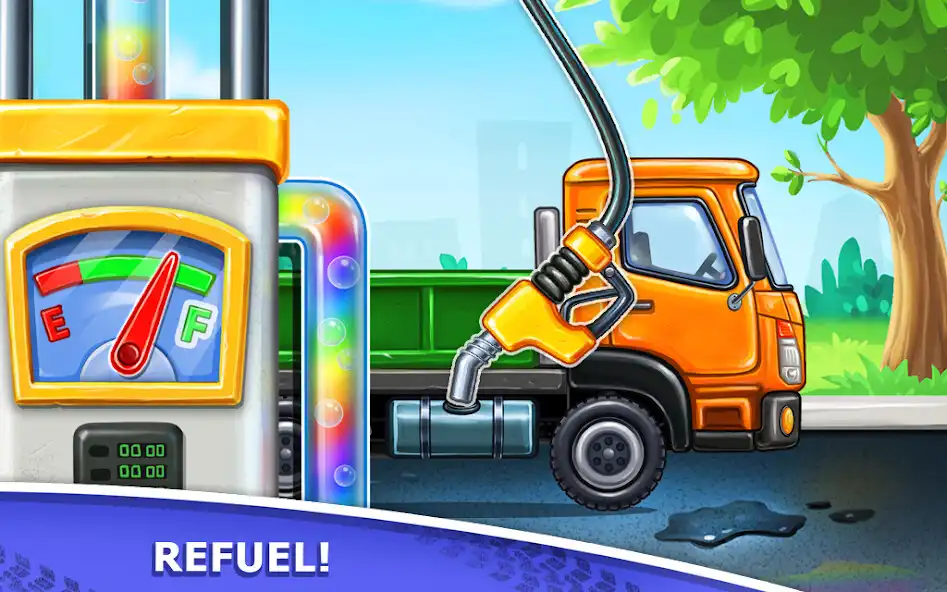 Play Truck games - build a house as an online game Truck games - build a house with UptoPlay