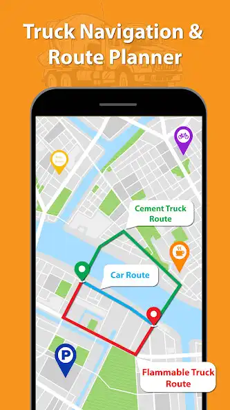 Play Truck GPS navigator - Directio as an online game Truck GPS navigator - Directio with UptoPlay