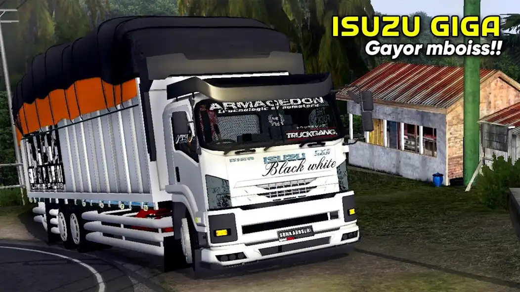 Play Truck Isuzu Giga Mbois BUSSID  and enjoy Truck Isuzu Giga Mbois BUSSID with UptoPlay