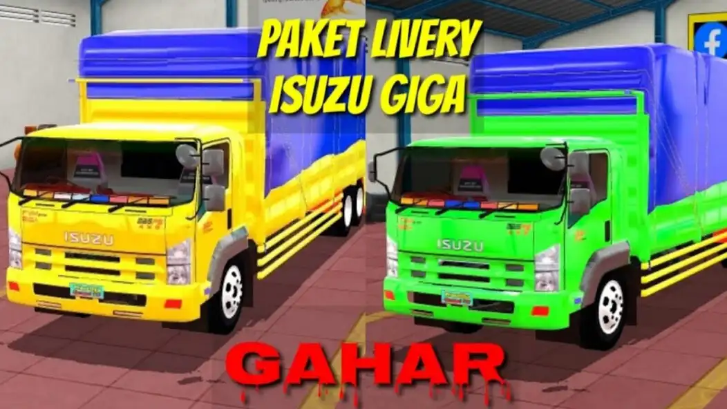 Play Truck Isuzu Giga Mbois BUSSID as an online game Truck Isuzu Giga Mbois BUSSID with UptoPlay