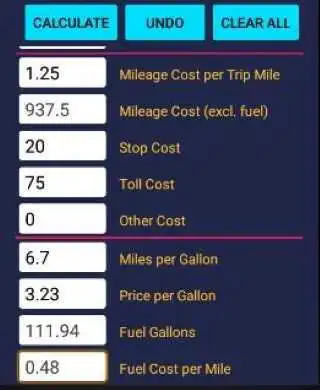 Play Truck Load Rate-Cost Evaluator as an online game Truck Load Rate-Cost Evaluator with UptoPlay