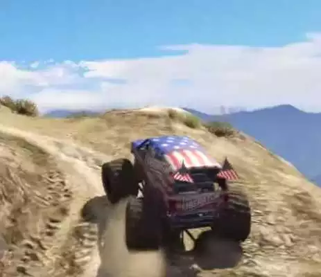 Play truck mountain racer