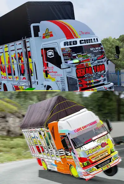 Play Truck Oleng Bussid 2023  and enjoy Truck Oleng Bussid 2023 with UptoPlay