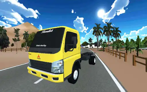 Play Truck Oleng Canter Simulator (Indonesia) as an online game Truck Oleng Canter Simulator (Indonesia) with UptoPlay
