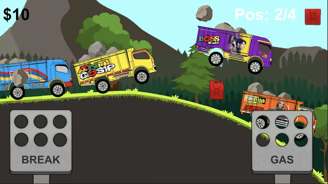 Play Truck Oleng Racing Indonesia as an online game Truck Oleng Racing Indonesia with UptoPlay