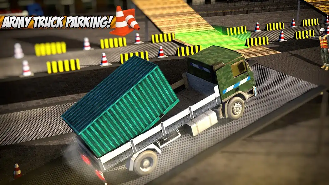 Play Truck Parking 3D: Cargo Truck as an online game Truck Parking 3D: Cargo Truck with UptoPlay
