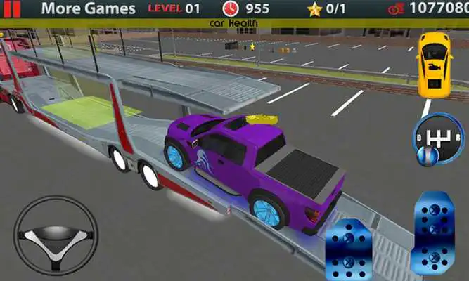 Play Truck Parking: Car Transporter