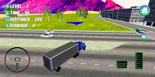 Play Truck Parking as an online game Truck Parking with UptoPlay