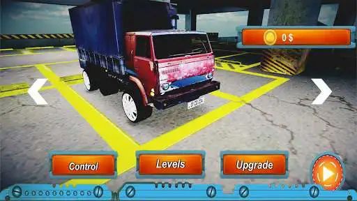 Play Truck Parking Simulator 2020 as an online game Truck Parking Simulator 2020 with UptoPlay