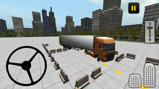 Play Truck Parking Simulator 3D  and enjoy Truck Parking Simulator 3D with UptoPlay