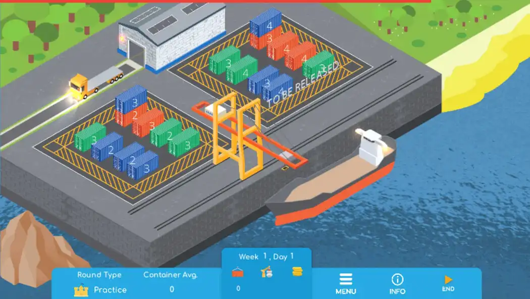 Play Trucks  Barges as an online game Trucks  Barges with UptoPlay