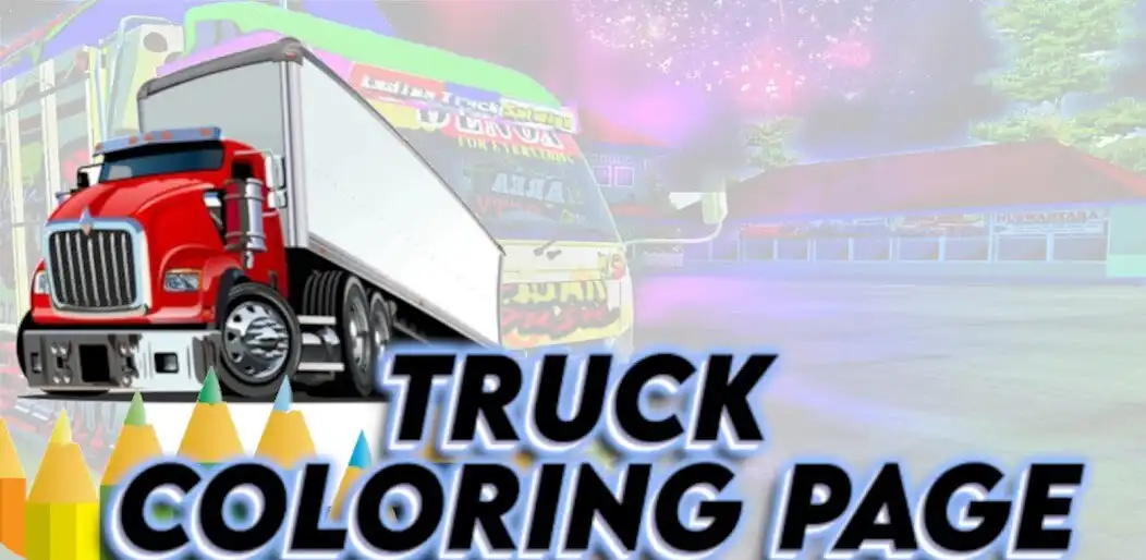 Play Trucks Coloring Pages  and enjoy Trucks Coloring Pages with UptoPlay