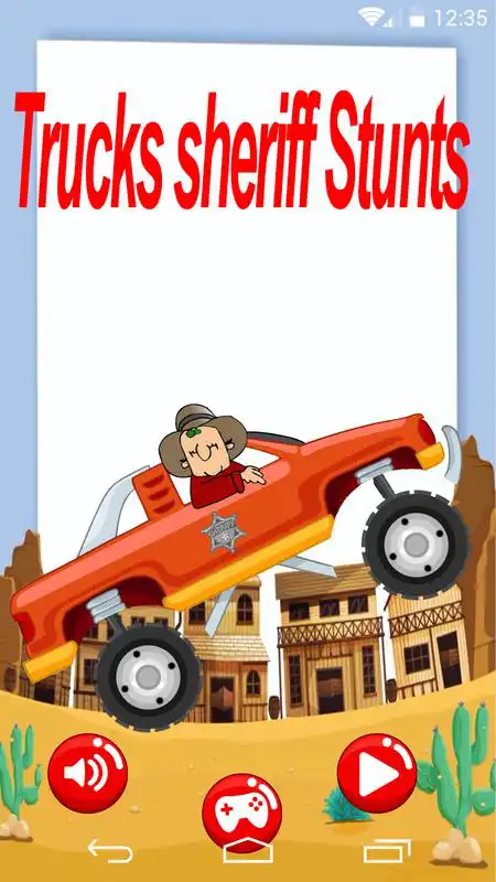 Play Truck sheriff Stunt