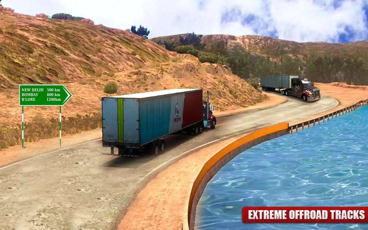 Play Truck Simulator 2018 : Cargo Truck Europe