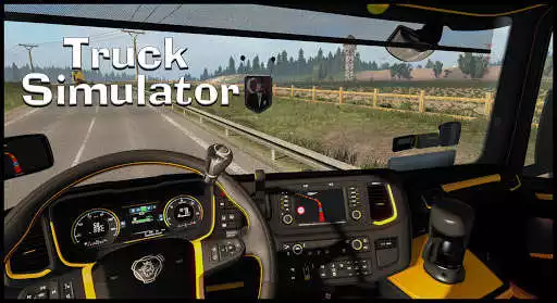 Play Truck Simulator 2022 as an online game Truck Simulator 2022 with UptoPlay