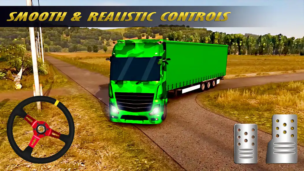 Play Truck Simulator Army truck 3d as an online game Truck Simulator Army truck 3d with UptoPlay