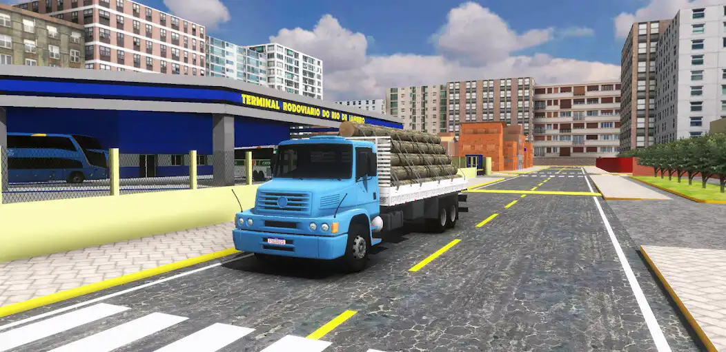 Play Truck Simulator Brasil as an online game Truck Simulator Brasil with UptoPlay