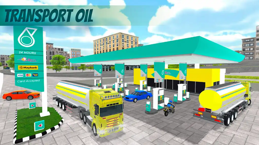 Play Truck Simulator: cargo truck as an online game Truck Simulator: cargo truck with UptoPlay
