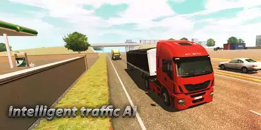 Play Truck Simulator : Europe as an online game Truck Simulator : Europe with UptoPlay