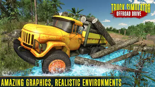 Play Truck Simulator Offroad Drive  and enjoy Truck Simulator Offroad Drive with UptoPlay