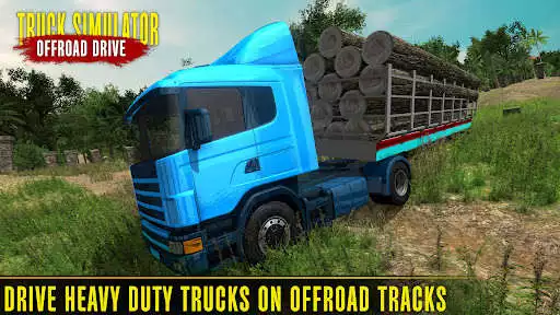 Play Truck Simulator Offroad Drive as an online game Truck Simulator Offroad Drive with UptoPlay