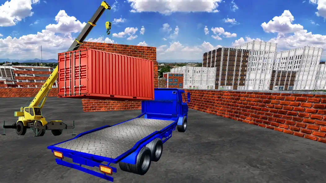 Play Truck Simulator: Truck Driving as an online game Truck Simulator: Truck Driving with UptoPlay