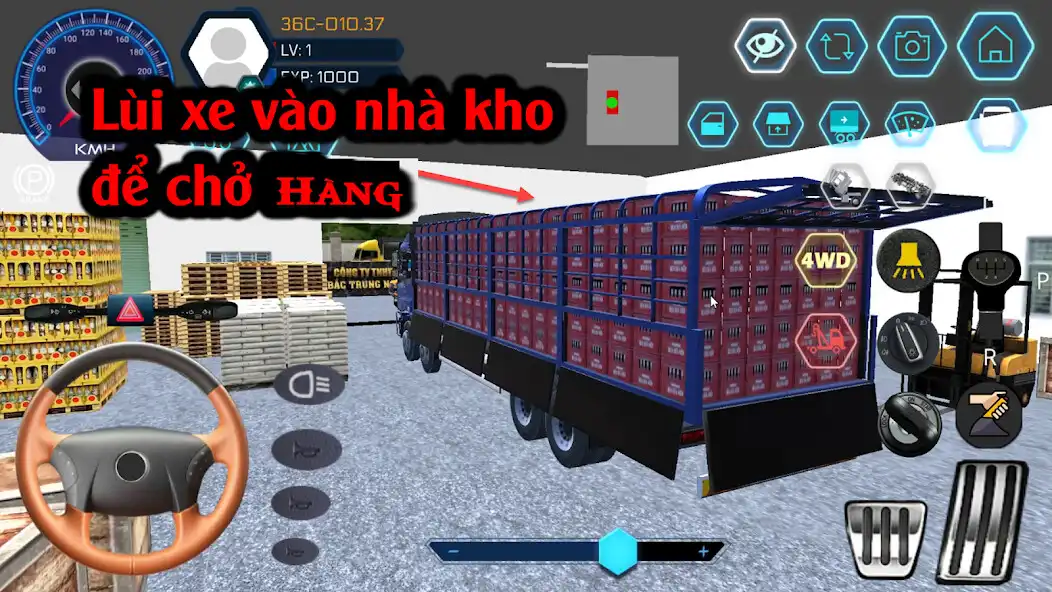 Play Truck Simulator Vietnam as an online game Truck Simulator Vietnam with UptoPlay