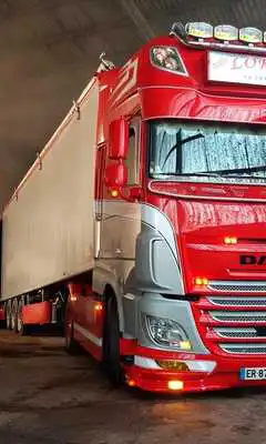 Play Trucks Live Wallpaper (backgrounds  themes)