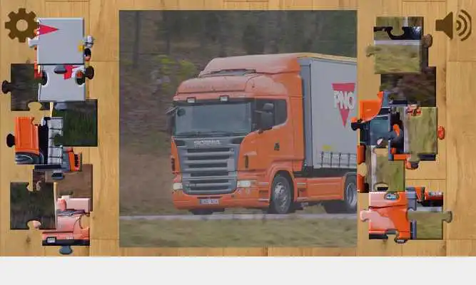 Play Trucks Puzzles