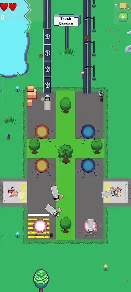 Play Truck Station Control as an online game Truck Station Control with UptoPlay