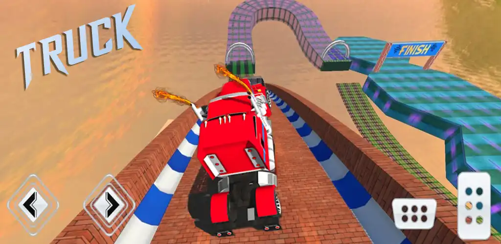 Play Truck Stunt Game – Truck Games as an online game Truck Stunt Game – Truck Games with UptoPlay