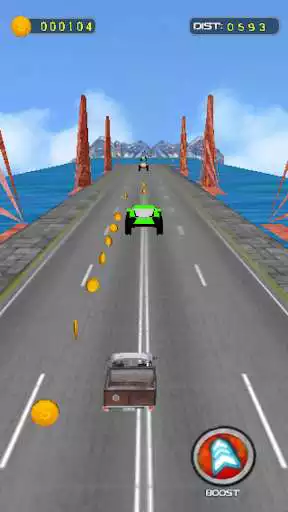 Play Truck Traffic Race 2018 as an online game Truck Traffic Race 2018 with UptoPlay