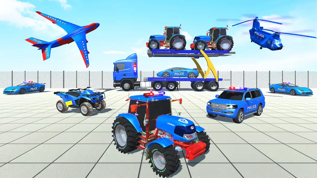 Play Truck Transporter Police Games  and enjoy Truck Transporter Police Games with UptoPlay