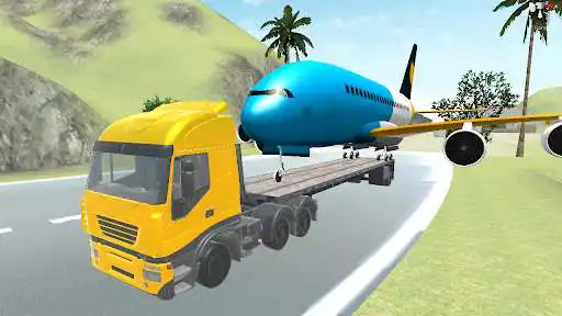Play Truck Transporting Airplane  and enjoy Truck Transporting Airplane with UptoPlay