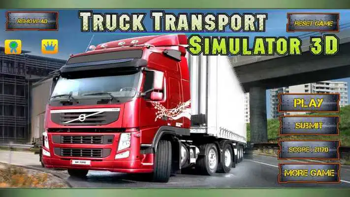 Play Truck Transport Simulator 3D
