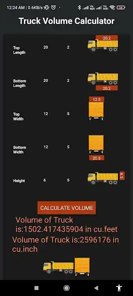 Play Truck Volume Calculator  and enjoy Truck Volume Calculator with UptoPlay