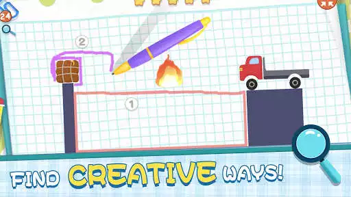Play Truck vs Fire: Brain Challenge as an online game Truck vs Fire: Brain Challenge with UptoPlay