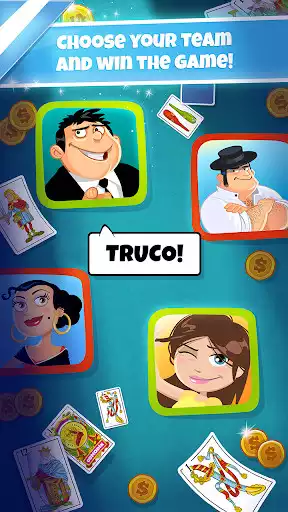 Play Truco Argentino by Playspace as an online game Truco Argentino by Playspace with UptoPlay