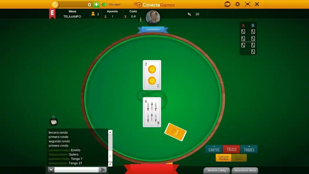 Play Truco Argentino as an online game Truco Argentino with UptoPlay