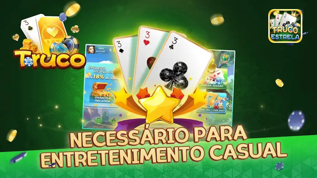 Play Truco Estrela : Poker Slots as an online game Truco Estrela : Poker Slots with UptoPlay
