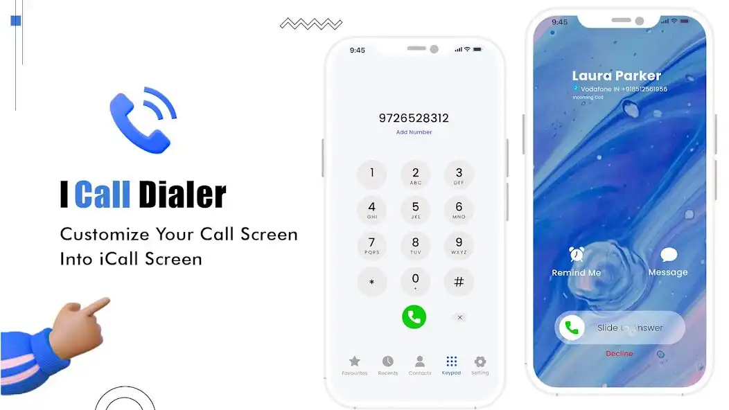 Play TrueCall Dialer: iCall Screen  and enjoy TrueCall Dialer: iCall Screen with UptoPlay