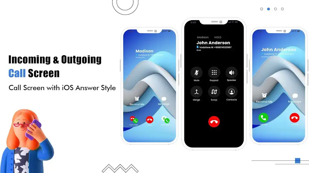 Play TrueCall Dialer: iCall Screen as an online game TrueCall Dialer: iCall Screen with UptoPlay