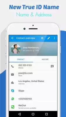 Play True caller Address and ID Name