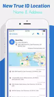 Play True caller Address and ID Name