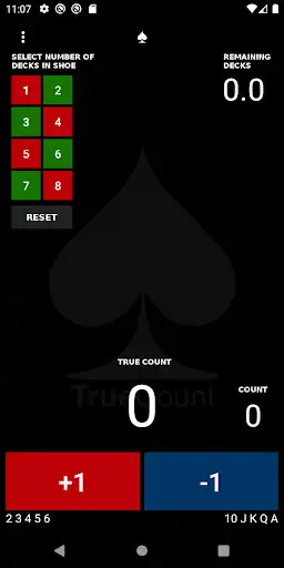 Play TrueCount Lite - Blackjack Card Counter as an online game online TrueCount Lite - Blackjack Card Counter with UptoPlay com.truesoft.truecount Play TrueCount Lite - Blackjack Card Counter as an online game TrueCount Lite - Blackjack Card Counter with UptoPlay