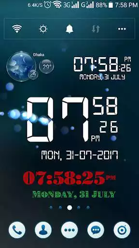 Play True Digital Clock  and enjoy True Digital Clock with UptoPlay
